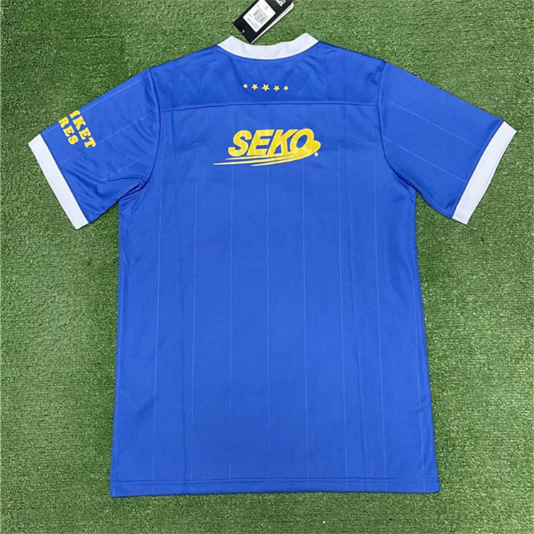 Glasgow Rangers 21-22 Home Blue Soccer Jersey Football Shirt - Click Image to Close